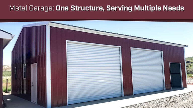 Metal Garage: One Structure, Serving Multiple Needs