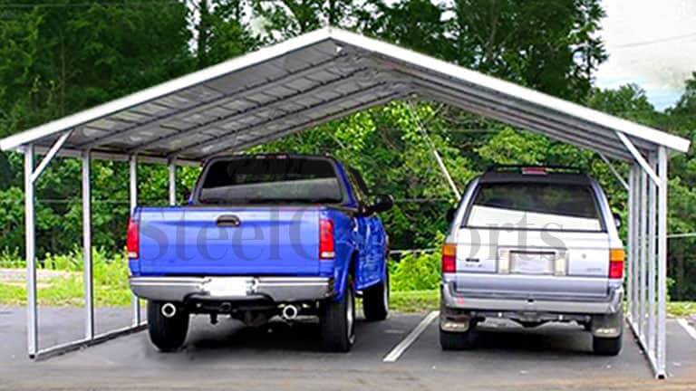 18×26 Aframe Horizontal Carport