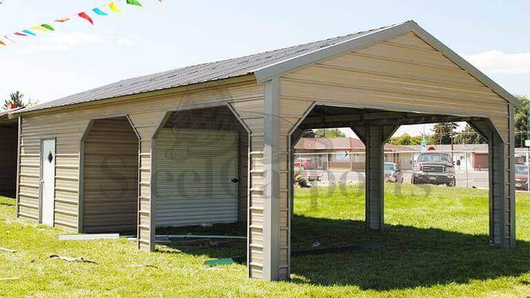 18×30 Side Entry Utility Carport