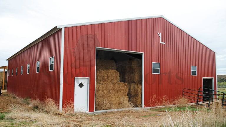 32×35 All Vertical Warehouse Building