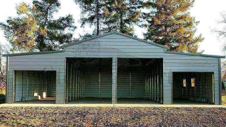 44×40 Vertical Roof Steel Barn