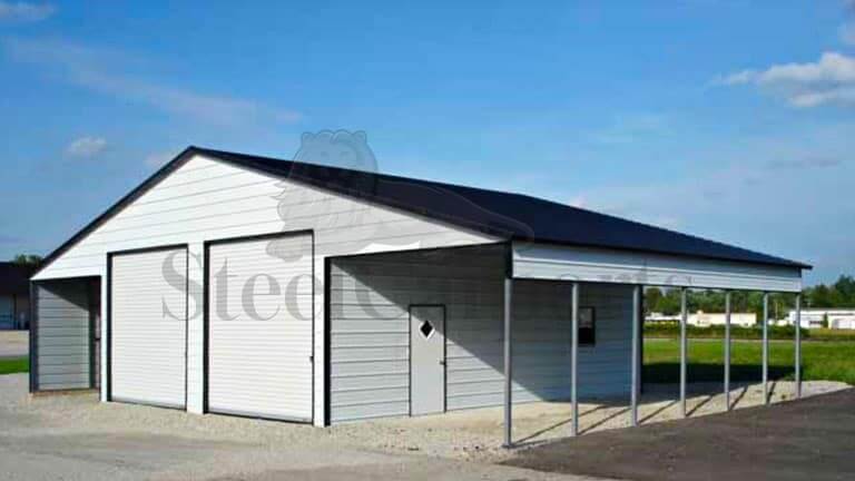 48x30 Vertical Straight Roof Barn