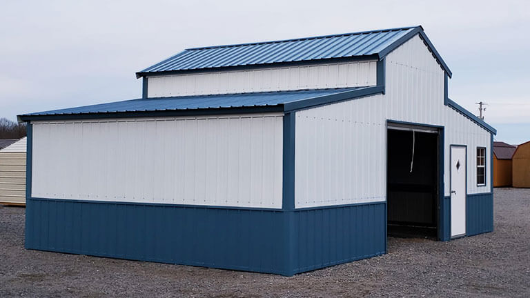 A-Frame Steel Barns