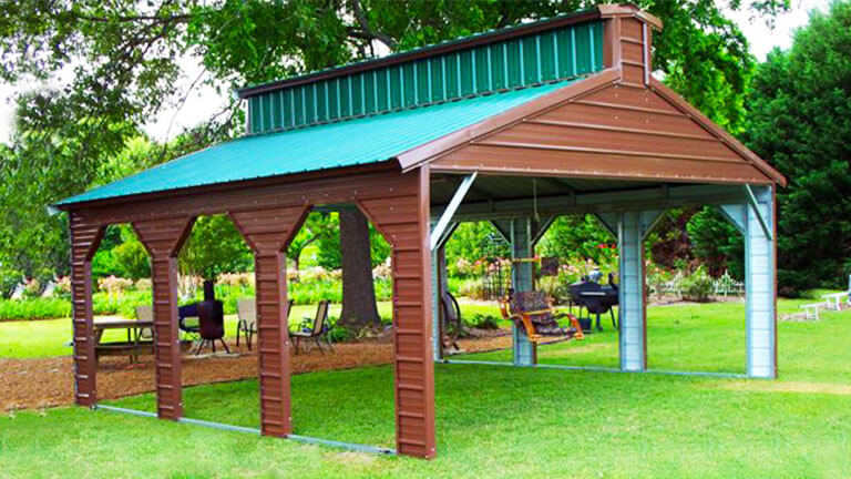 Deluxe Metal Carport Canope