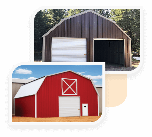 Steel Gambrel Barns