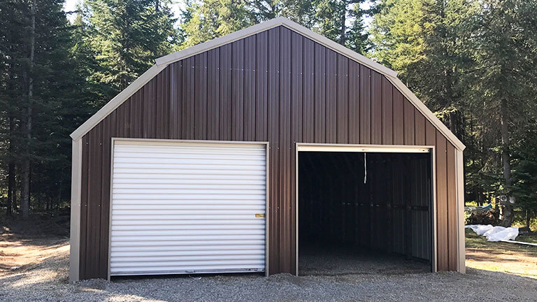 Steel Gambrel Barns