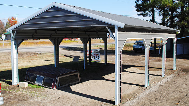 Three Car Carports