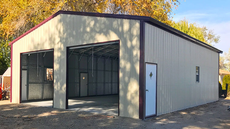 Vertical Roof Garages