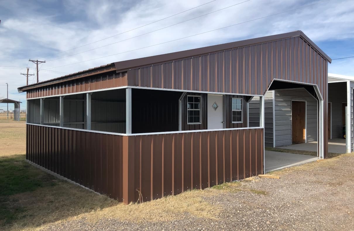 metal sheds