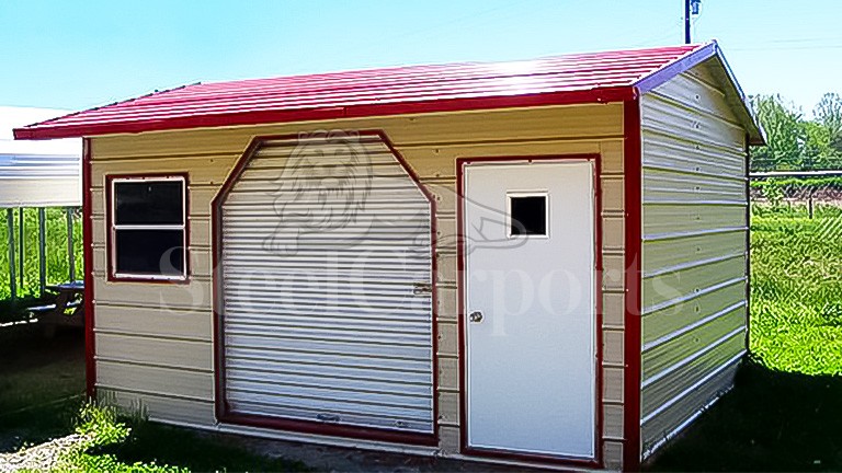 10x20x8 Aframe Style Storage Shed