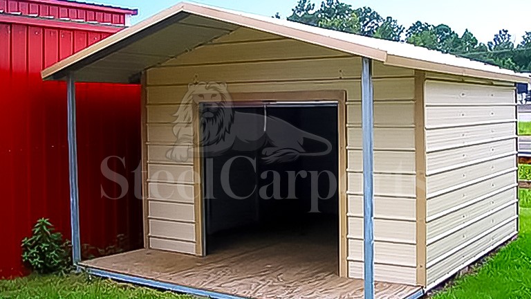 12x20x7 Aframe Style Storage Shed