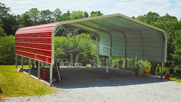 18x30 Side Entry Carport - Buy 18x30 Side Entry Metal Carport Online