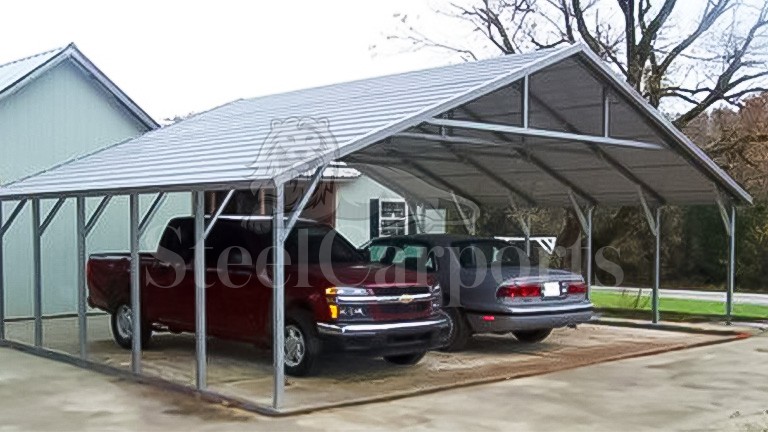 26x25x8 Aframe Horizontal Carport