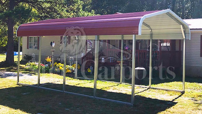 12x21x7 Regular Roof Carport