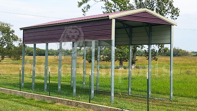 12x30x12 RV Carport