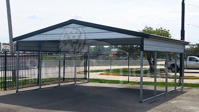 18x20x7 Metal Carport
