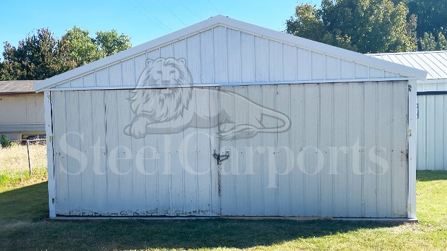 20x20x7 Closed Carport