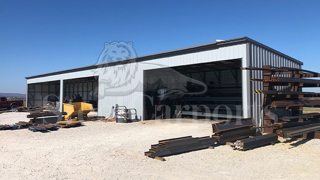 15x100x12 Free Standing Lean To