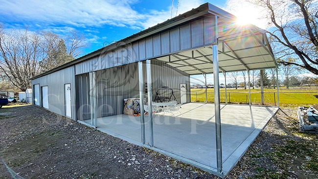 30x60x10 A-Frame Utility Carport