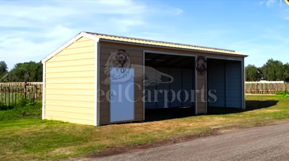 20x30x10 Two Car Garage
