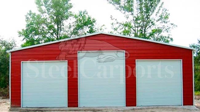 36x40x12 Straight Roof Barn