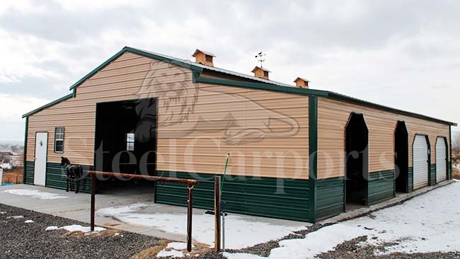 44x50x12 Colonial Barn